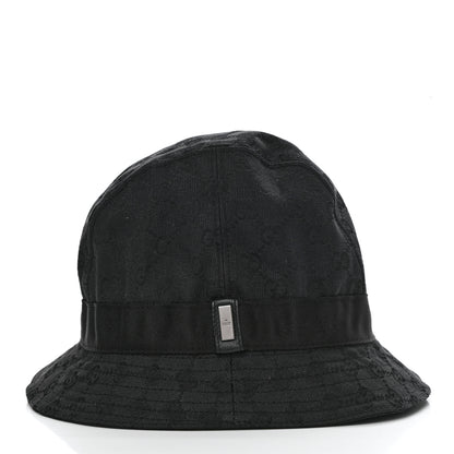 Gucci Monogram Bucket Hat M Black 4 of 9