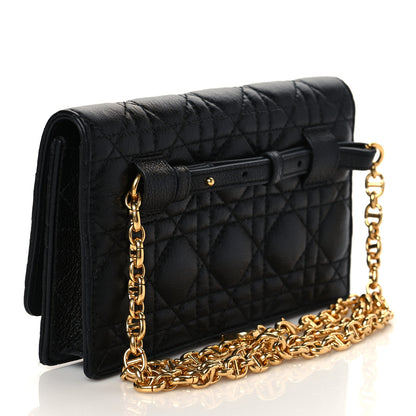 Christian Dior Supple Calfskin Caro Belt Bag Black 3 of 10