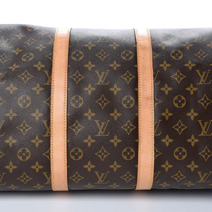 Louis Vuitton Monogram Keepall Bandouliere 55 18 of 20