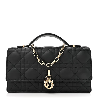 Christian Dior Lambskin Cannage Mini My Dior Bag Black 1 of 11