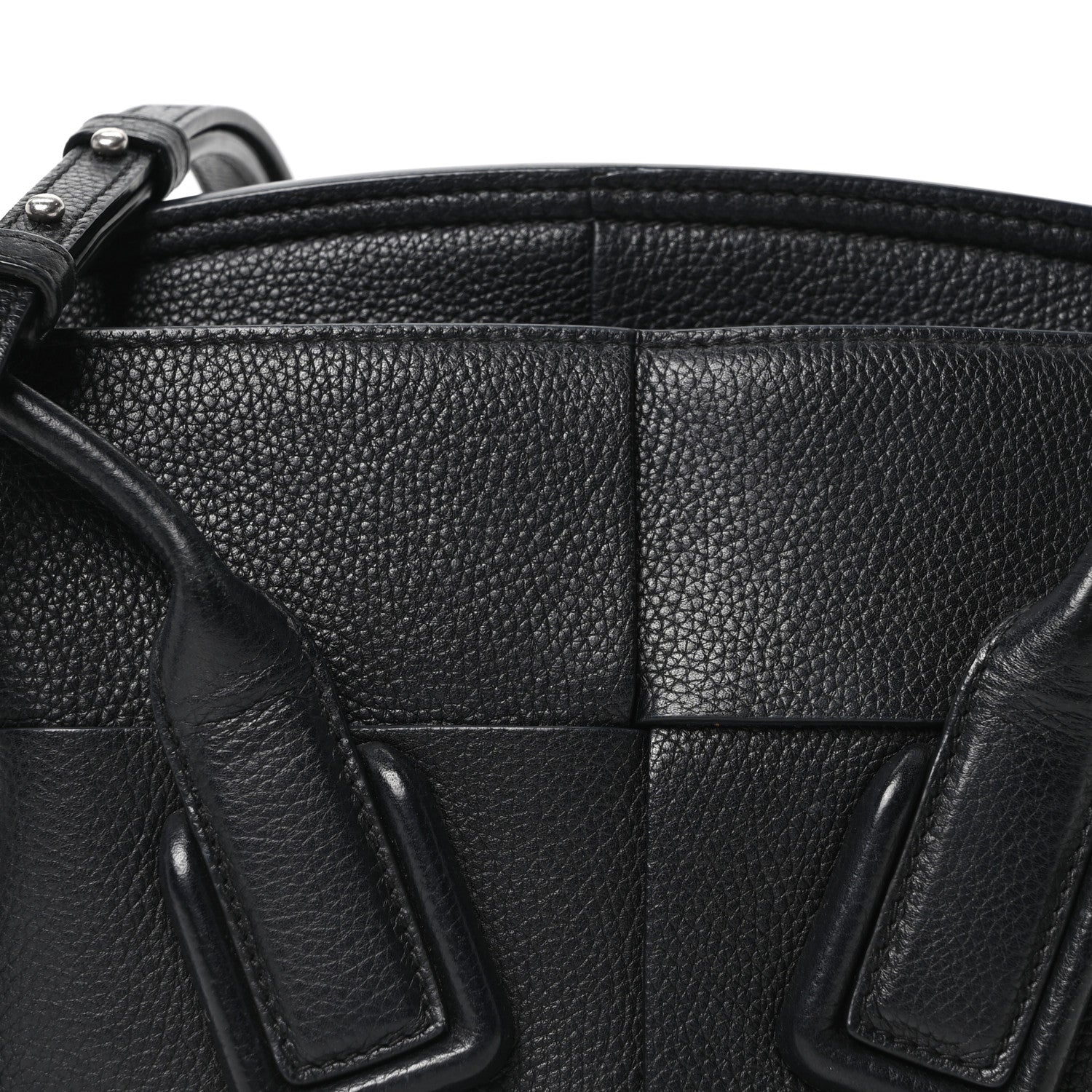 Bottega Veneta Grained Calfskin Mini Maxi Intrecciato Arco 33