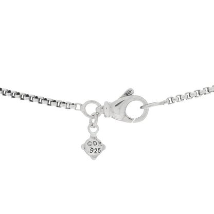 David Yurman Sterling Silver 1.7mm Baby Box Chain Necklace 18" 4 of 4