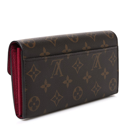 Louis Vuitton Monogram Sarah Wallet NM Fuchsia 3 of 8