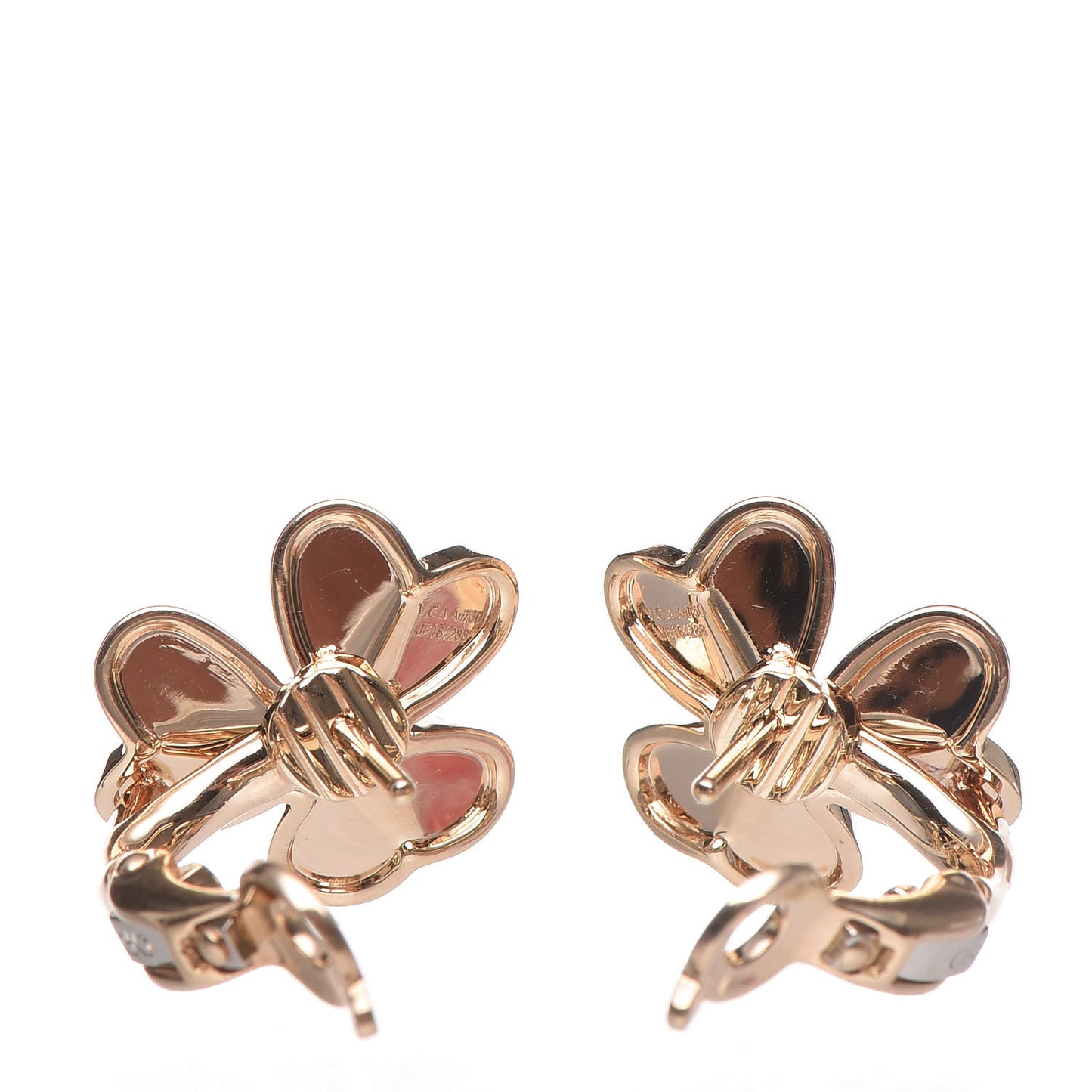 18K Yellow Gold Diamond Small Frivole Earrings
