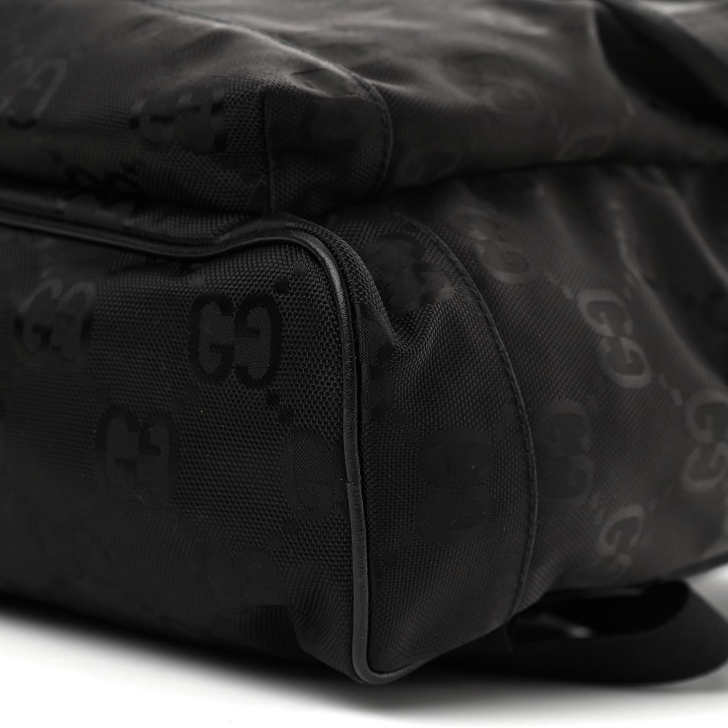 Econyl Nylon Monogram Off The Grid Backpack Black