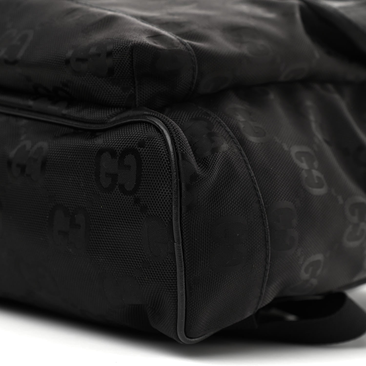Gucci Econyl Nylon Monogram Off The Grid Backpack Black 11 of 11