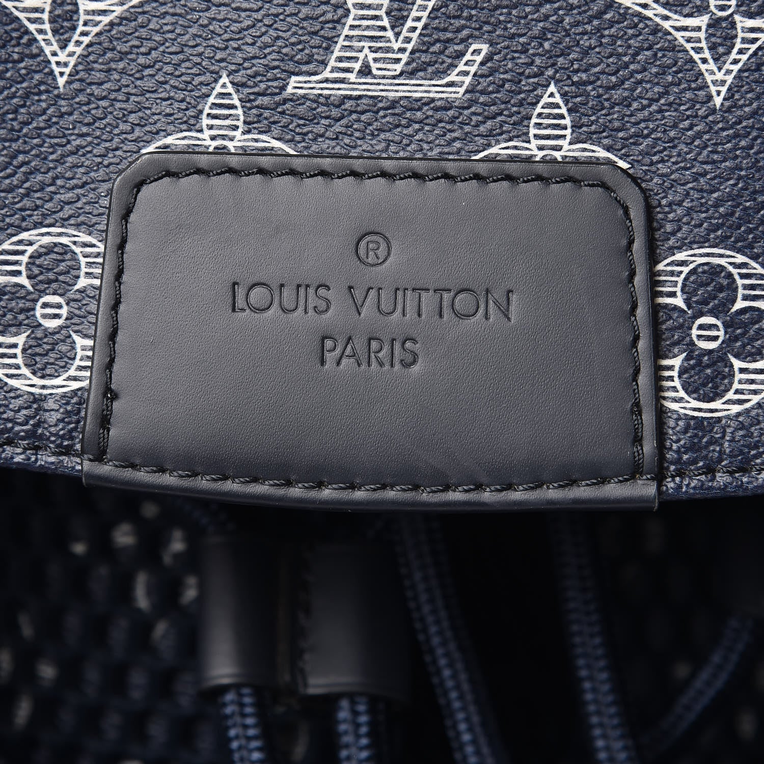 Louis Vuitton Savane Monogram Chapman Hiking Backpack Encre 6 of 13