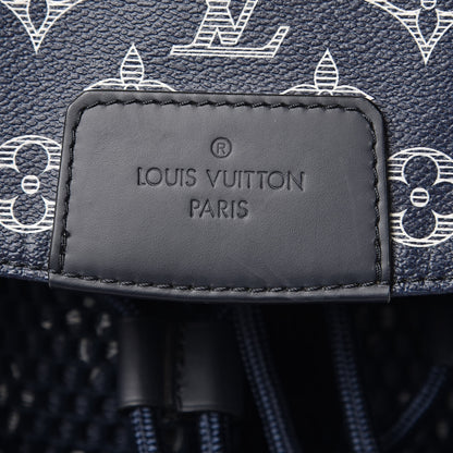 Louis Vuitton Savane Monogram Chapman Hiking Backpack Encre 6 of 13