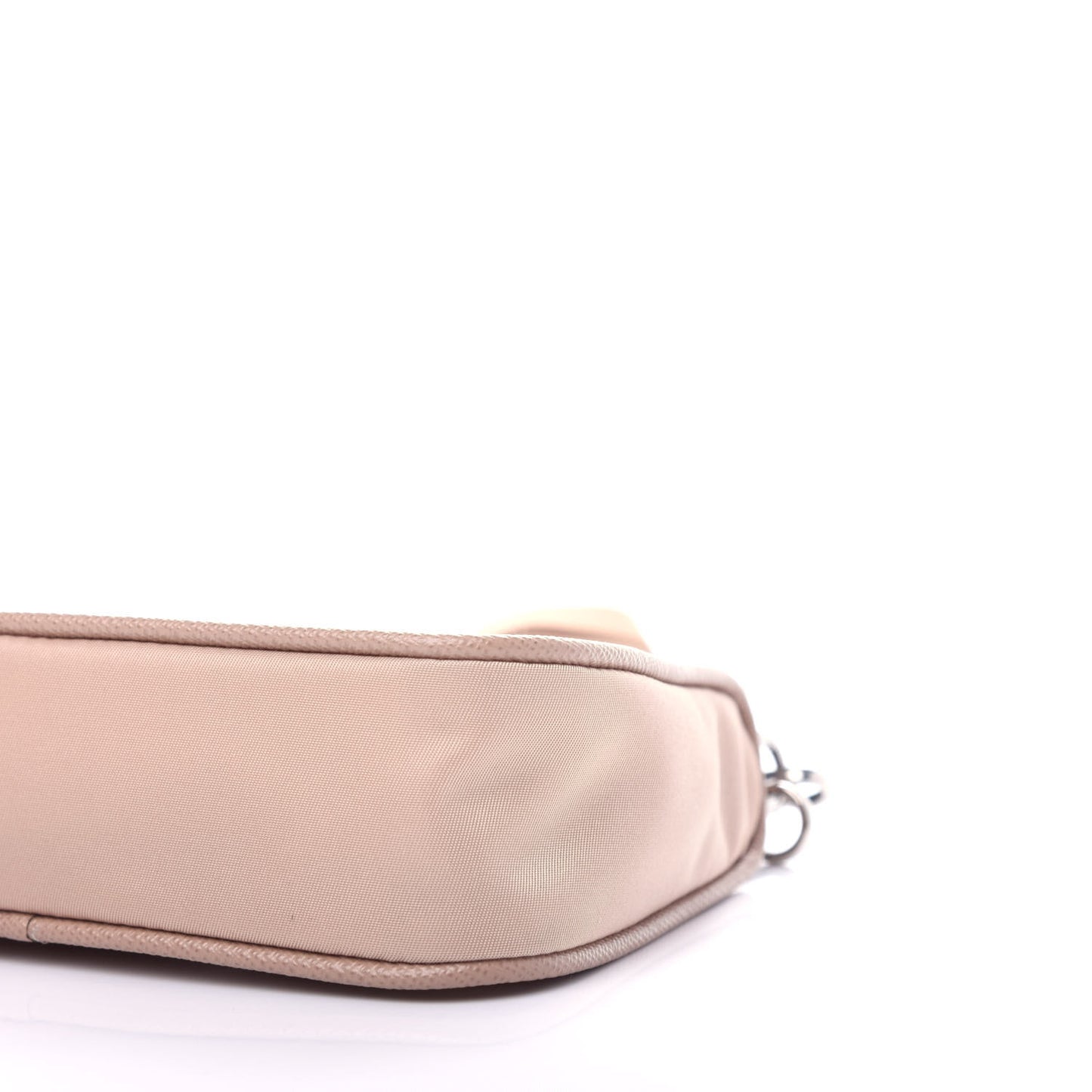 Tessuto Nylon Saffiano Mini Re-Edition 2000 Shoulder Bag Cammeo