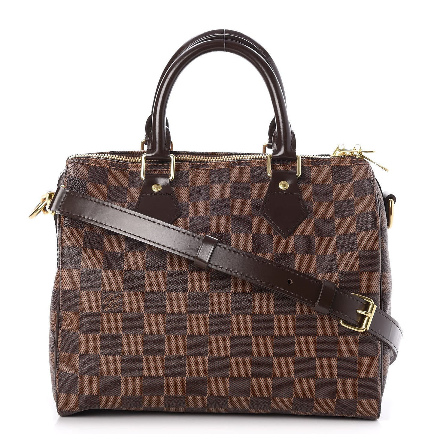 Damier Ebene Speedy Bandouliere 25