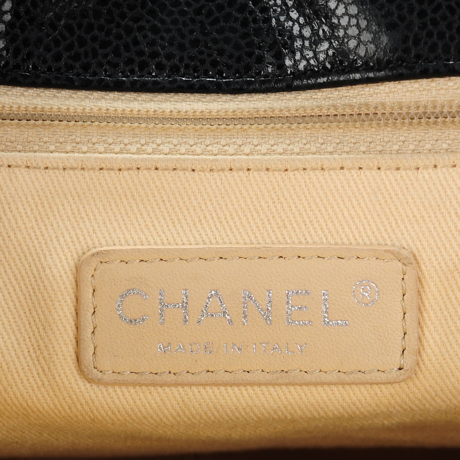 Chanel Caviar Quilted Stretch Spirit Messenger Bag Black 6 of 14