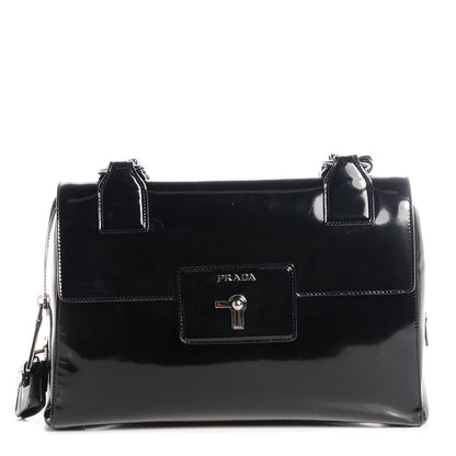 Prada Vernice Doctor Bag Black 1 of 12