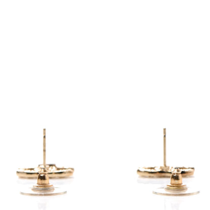 Chanel CC Chain Earrings Gold 3 of 5