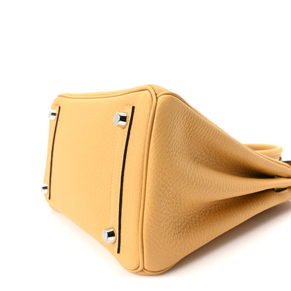 Hermes Togo Birkin 25 Paille 9 of 10