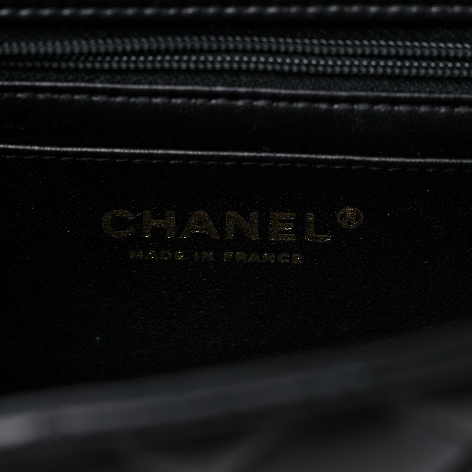 Chanel Lambskin Quilted Mini Top Handle Rectangular Flap Black 6 of 10