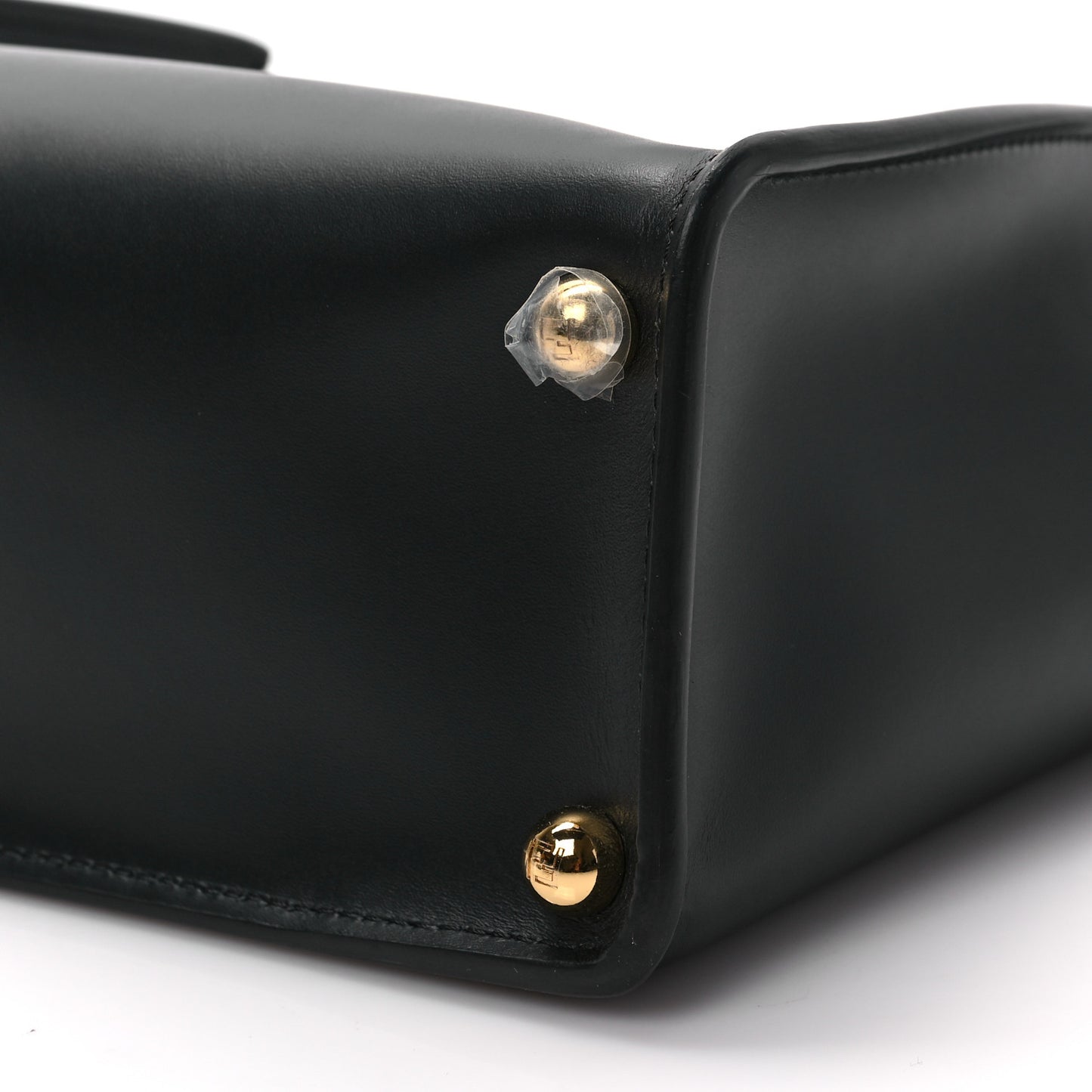 Vitello King Small Fendi Way Tote Black