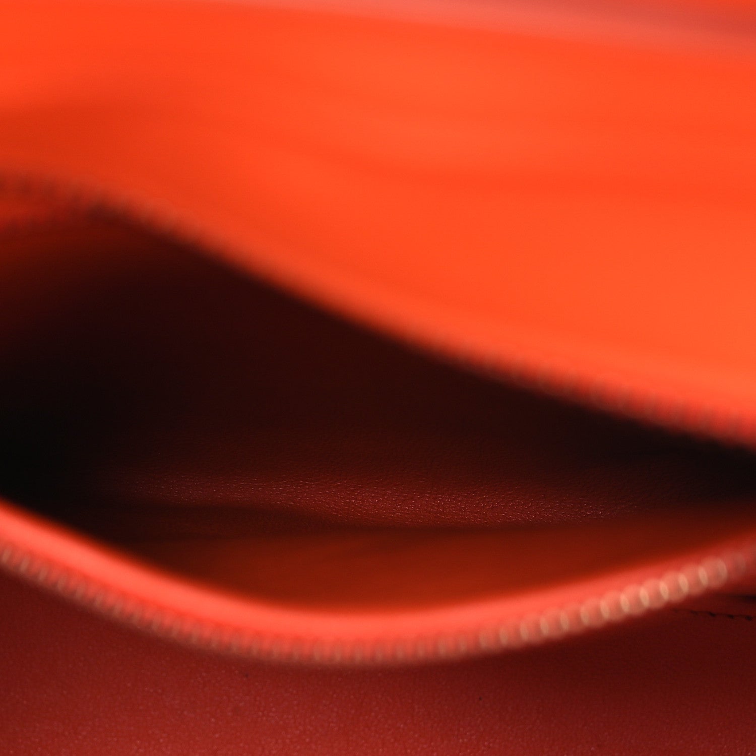 Celine Smooth Calfskin Mini Luggage  Bright Orange 6 of 18