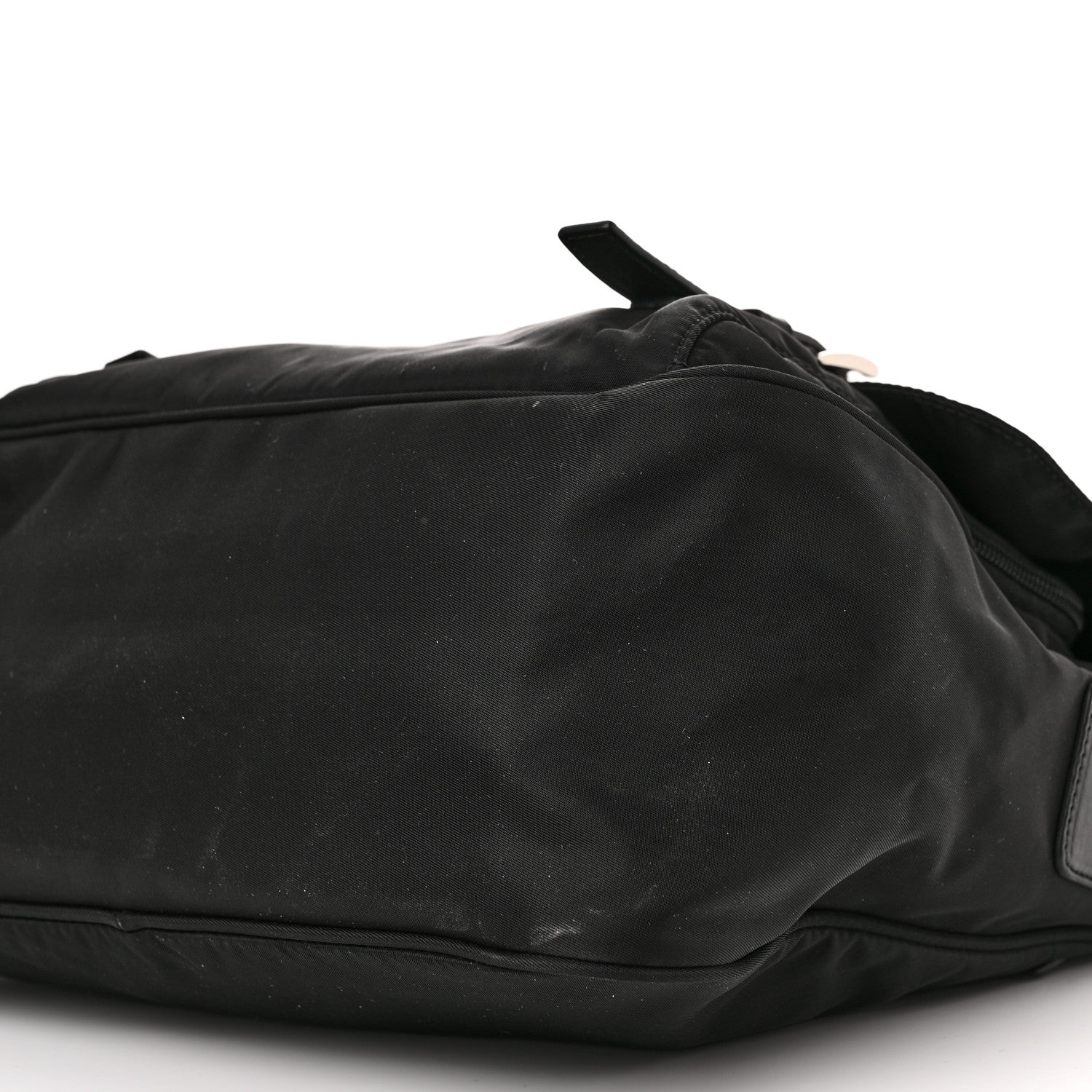 Prada Nylon Vela Messenger Bag Black 9 of 9
