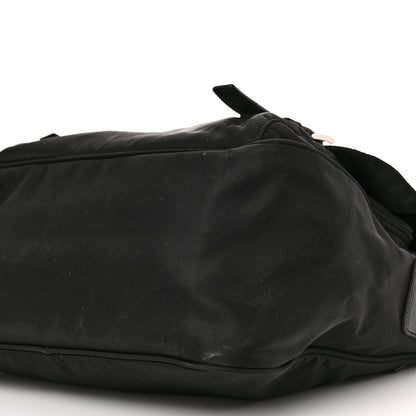 Prada Nylon Vela Messenger Bag Black 9 of 9