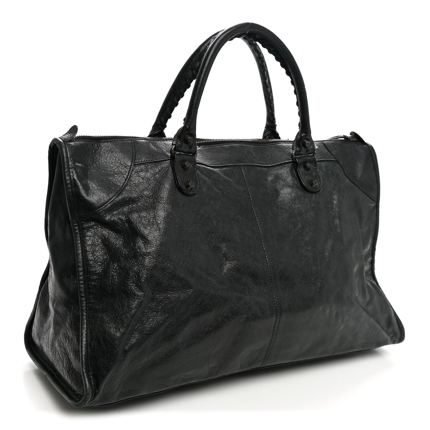 Balenciaga Agneau Classic Hardware Work Black 3 of 11