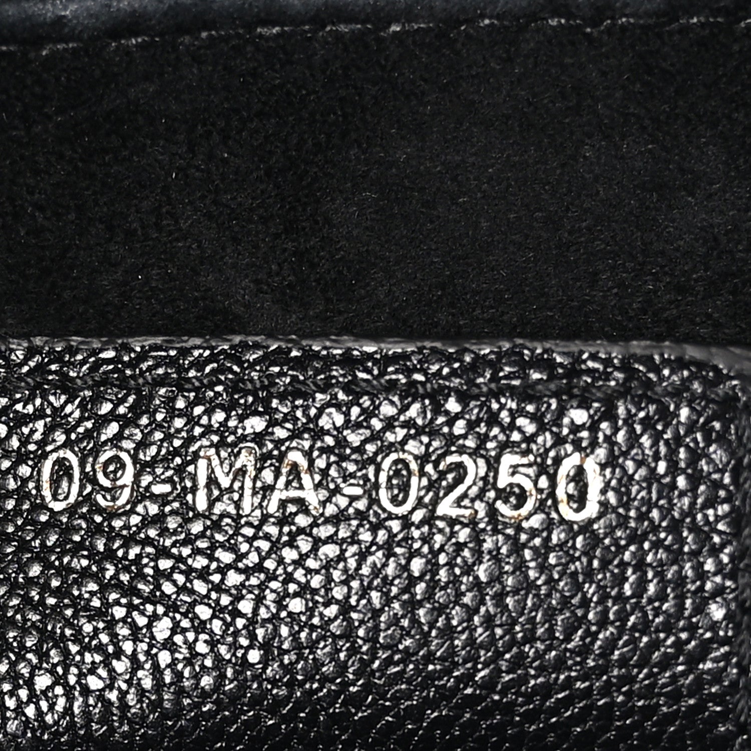 Christian Dior Shiny Goatskin Saddle Bag Black 7 of 10