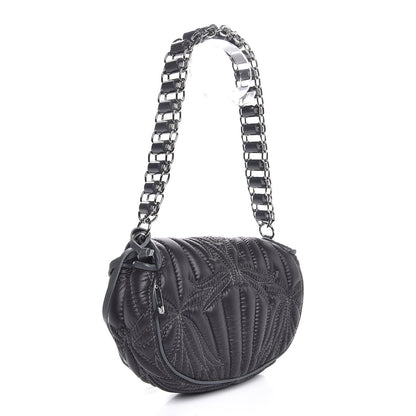 Balenciaga Nylon Quilted Matelasse Shoulder Bag Black 3 of 7