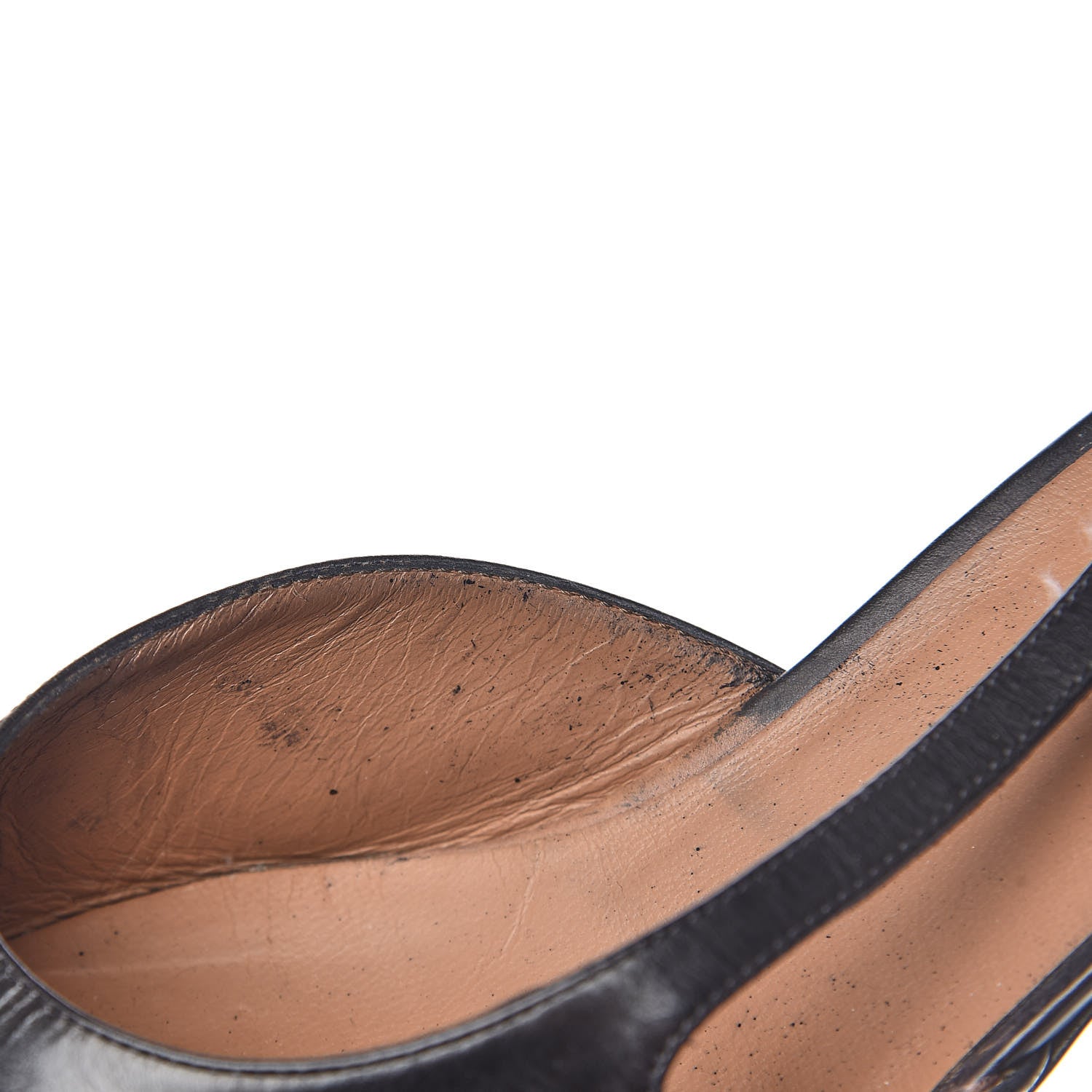 Chanel Calfskin Cap Toe CC Slingback Pumps 41.5 Black 12 of 25