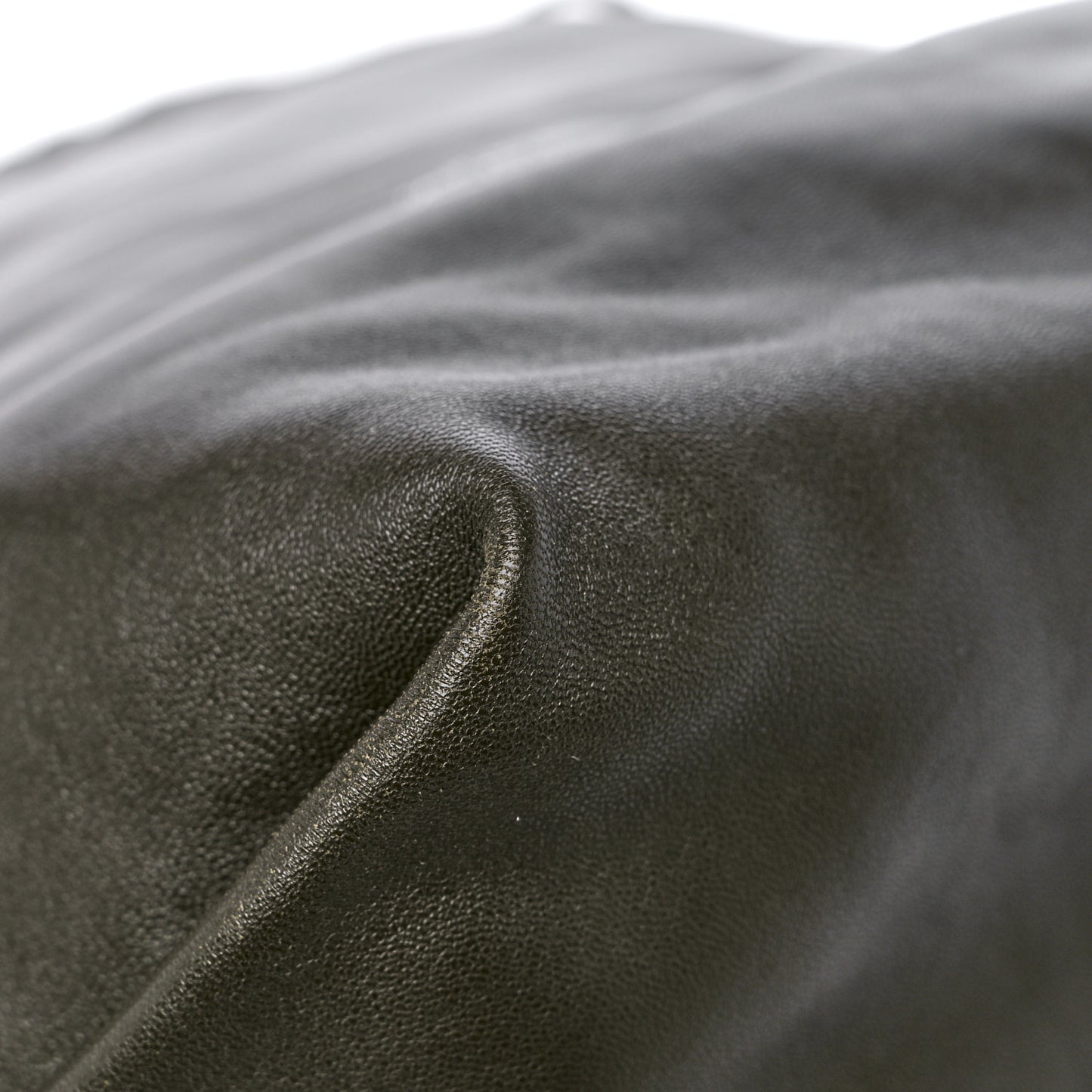 Lambskin West Shopping Bag Dark Tea
