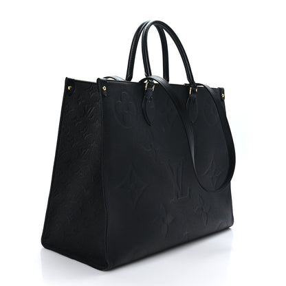 Louis Vuitton Empreinte Monogram Giant Onthego GM Black 3 of 8