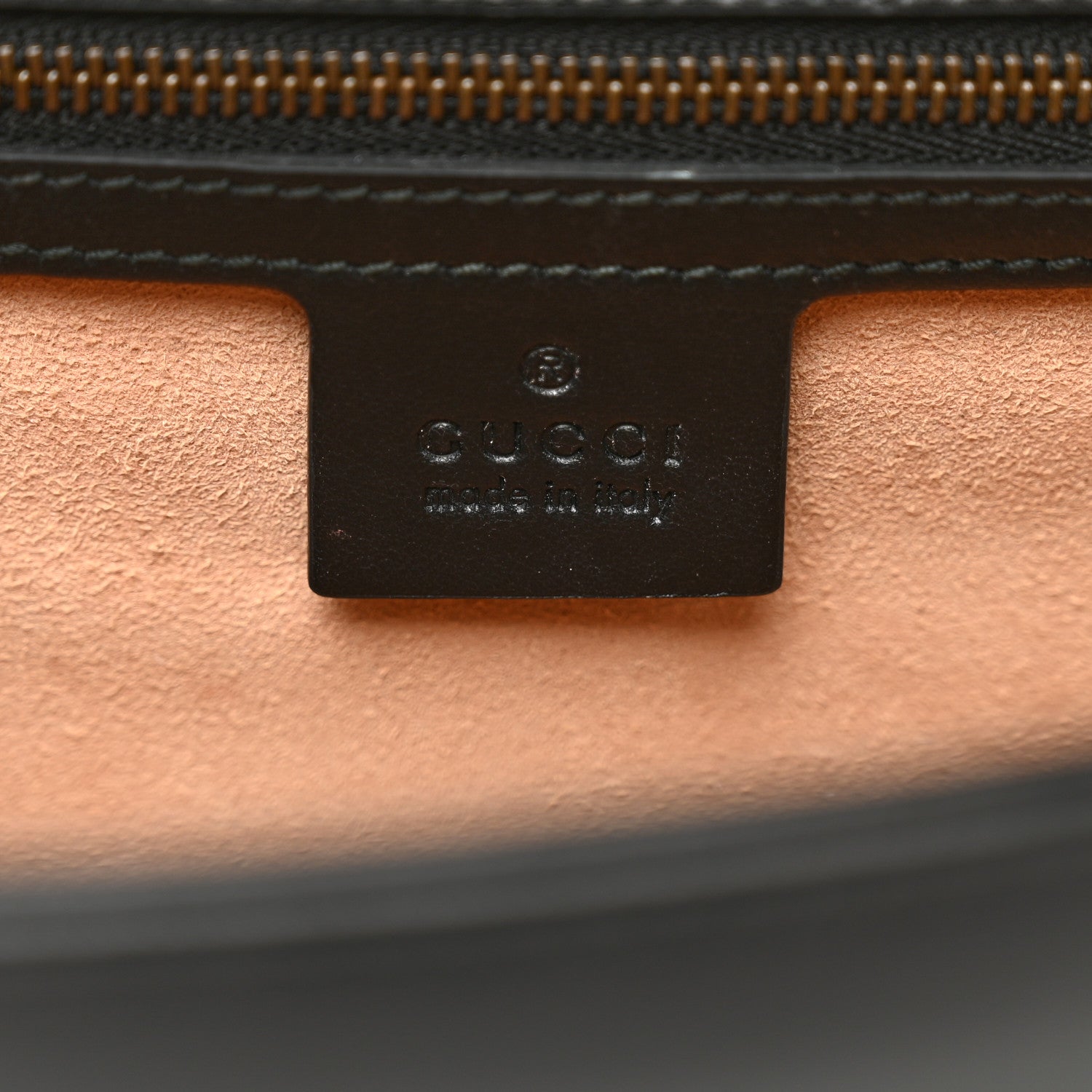 Gucci Calfskin Matelasse GG Marmont Clutch Black 6 of 7