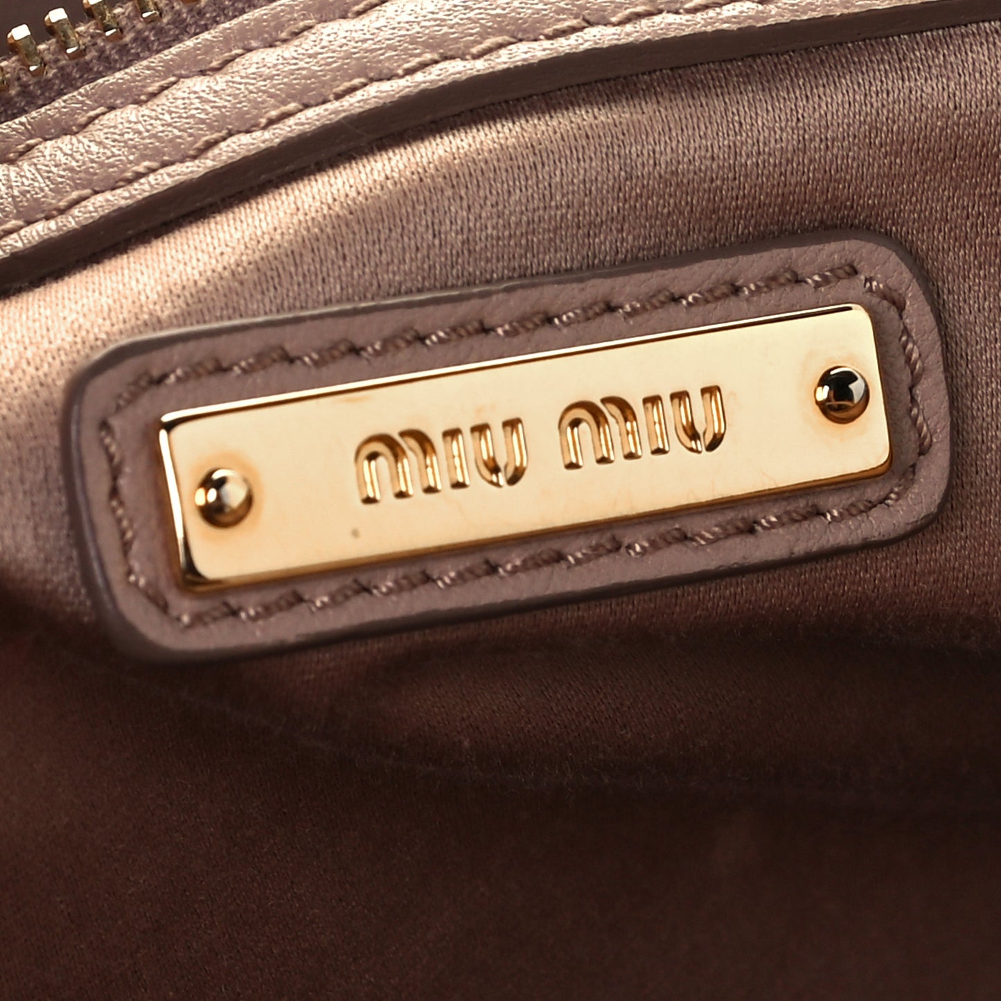 Nappa Matelasse Lux Mini Crossbody Tote