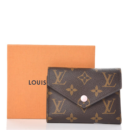 Louis Vuitton Monogram Victorine Wallet Rose Ballerine 10 of 10