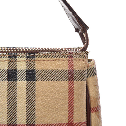 Burberry Haymarket Check Pochette Chocolate 11 of 11