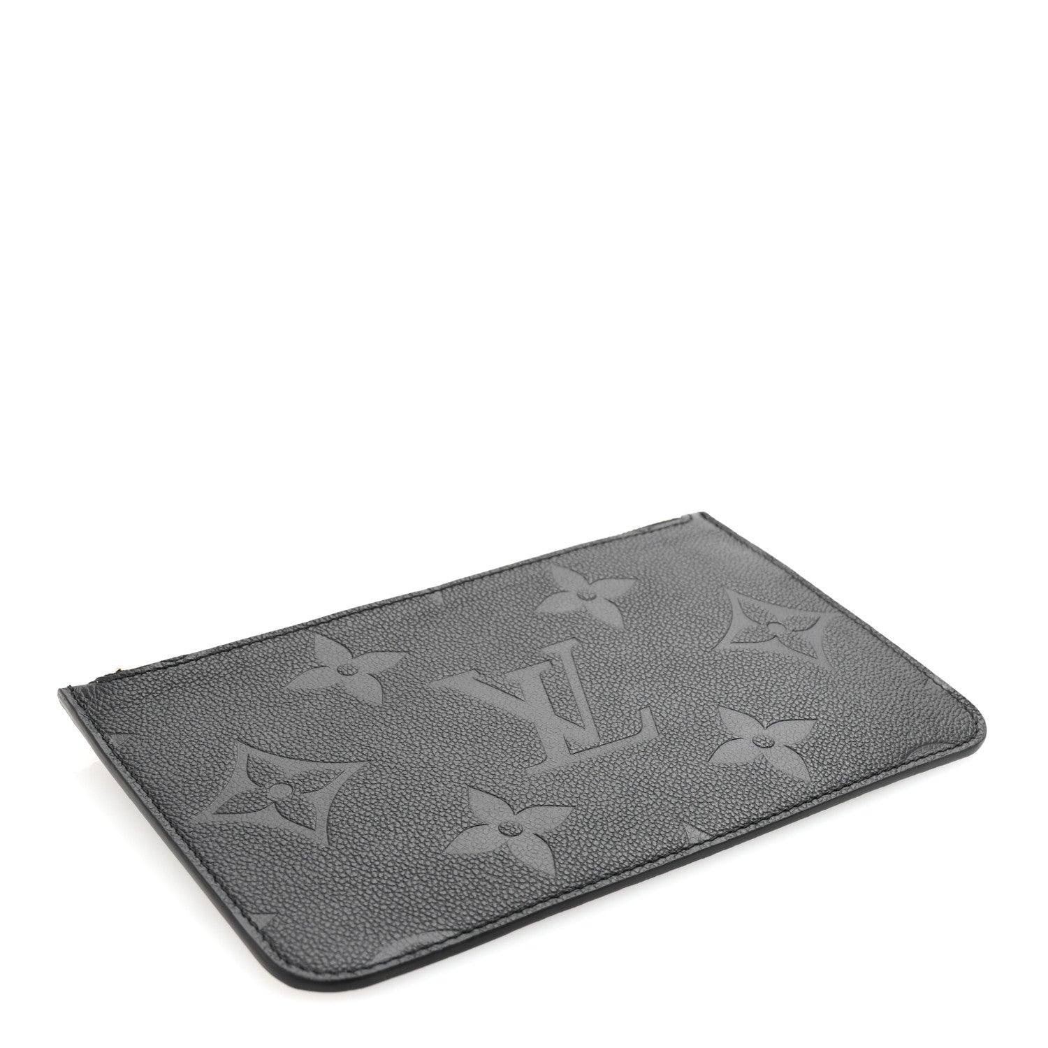 Louis Vuitton Empreinte Monogram Giant Neverfull MM Pochette Black 4 of 7