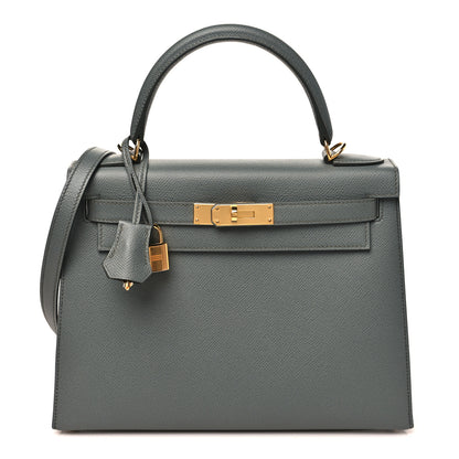 Hermes Epsom Kelly Sellier 28 Vert Amande 1 of 11