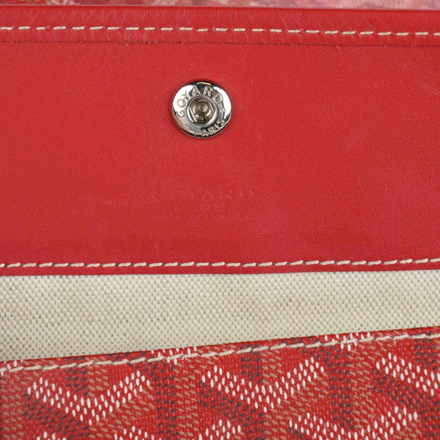 Goyardine Saint Louis PM Red