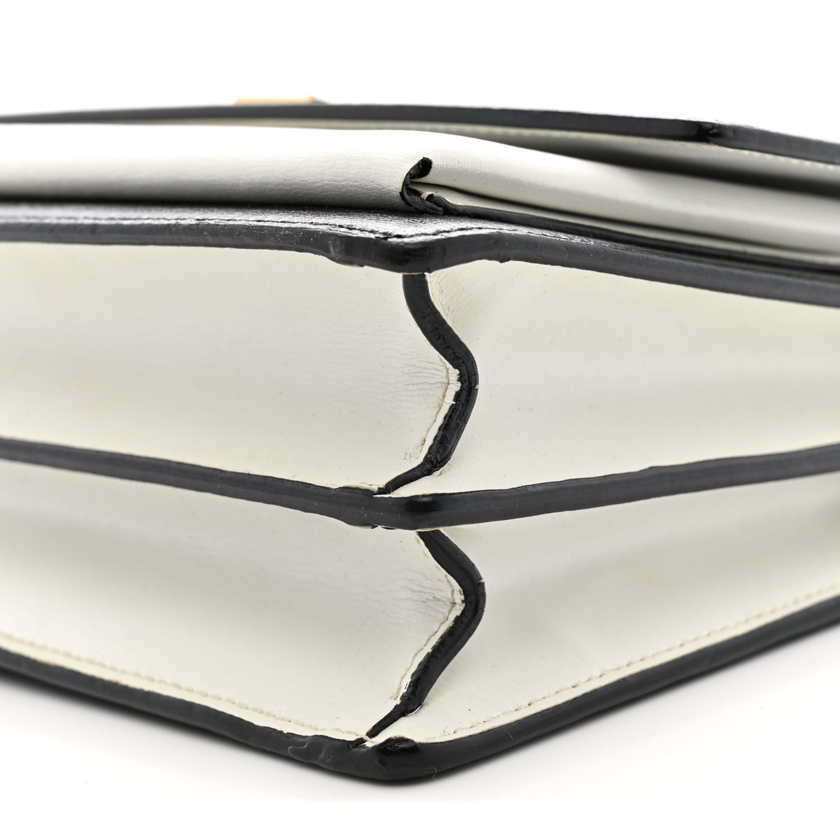 Calfskin Bi-Color Medium Monogram Sunset Black Pearl White
