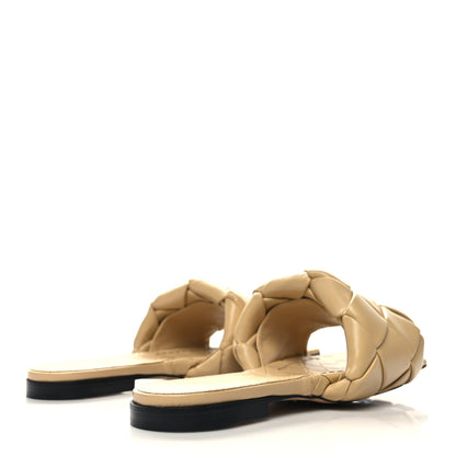 Bottega Veneta Nappa Maxi Intrecciato Lido Flat Sandals 37.5 Bandage 4 of 7