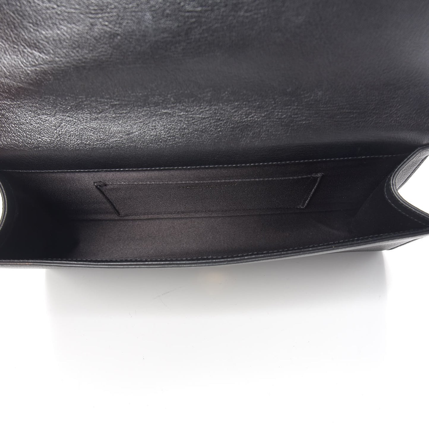 Calfskin Monogram Large Belle De Jour Clutch Black