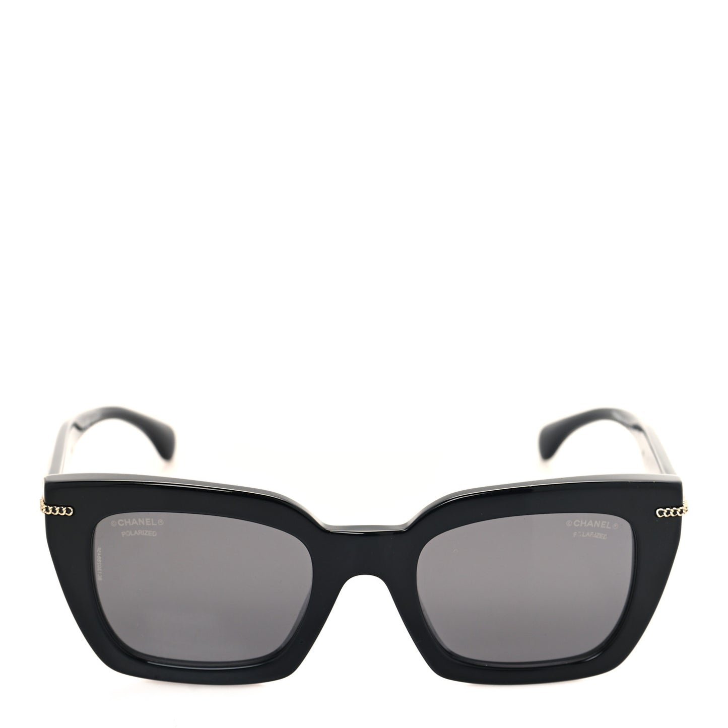 Acetate Square Sunglasses 5509-A Black