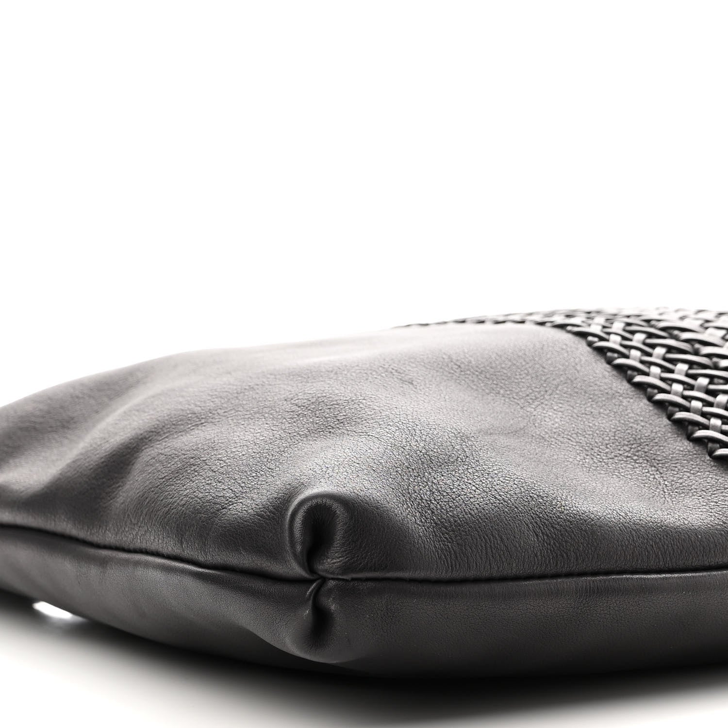 Gucci Calfskin Handmade Medium Shoulder Bag Black 8 of 9