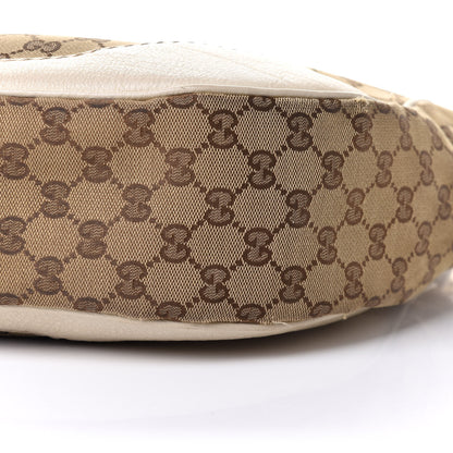 Gucci Monogram Medium Charlotte Hobo Off White 10 of 12