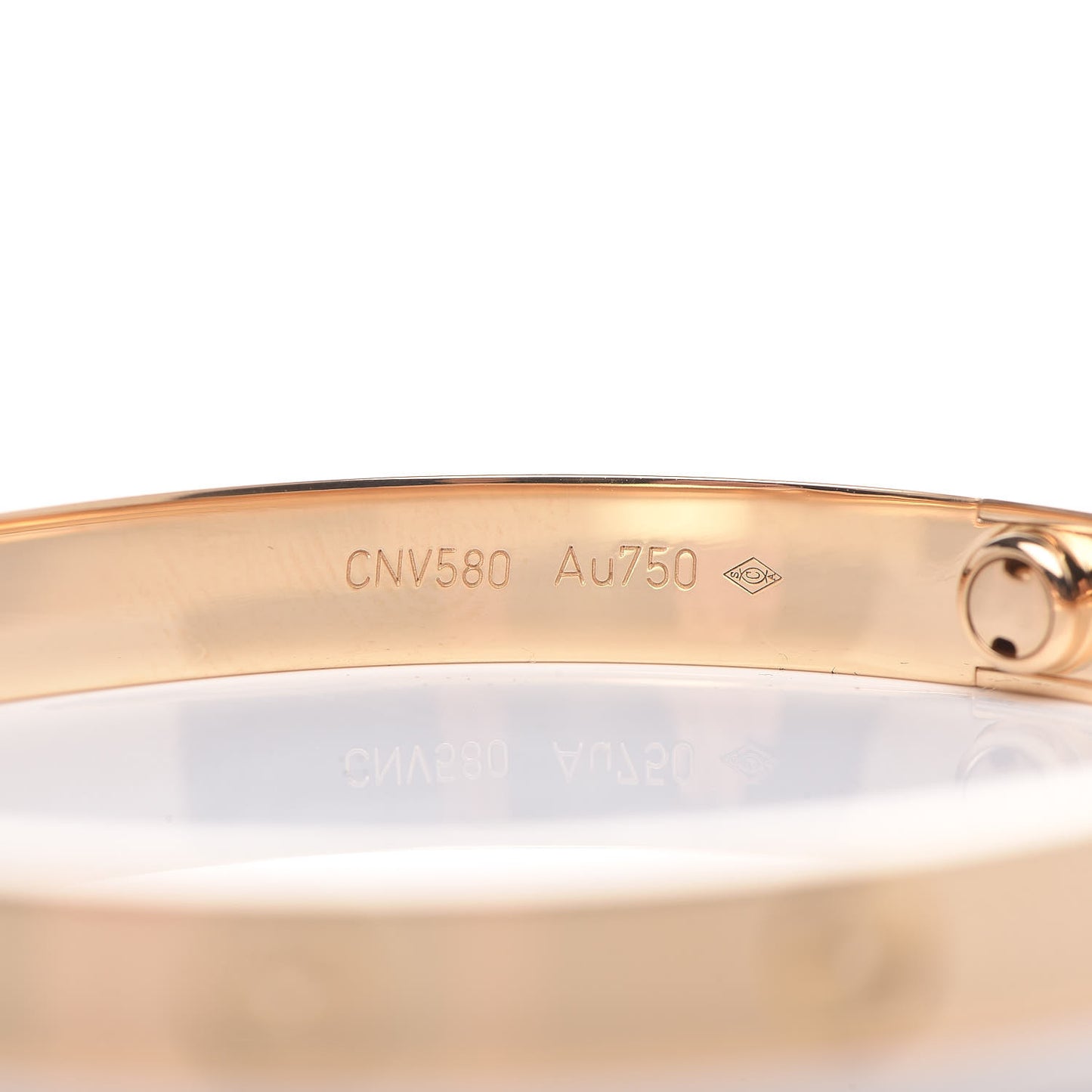 18K Yellow Gold LOVE Bracelet 18