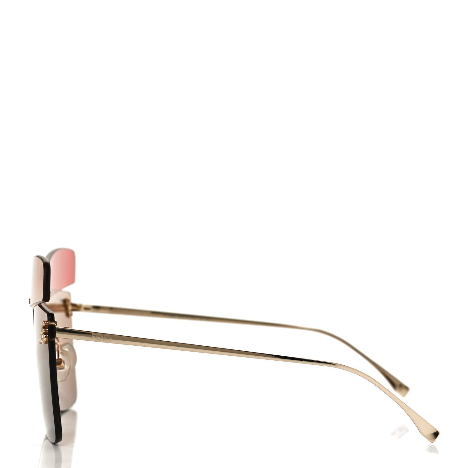 Fendi Metal Sunglasses FF0399/S Red Gold 3 of 8