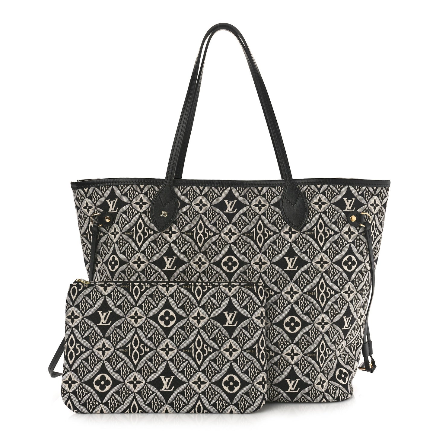 Jacquard Since 1854 Neverfull MM Grey