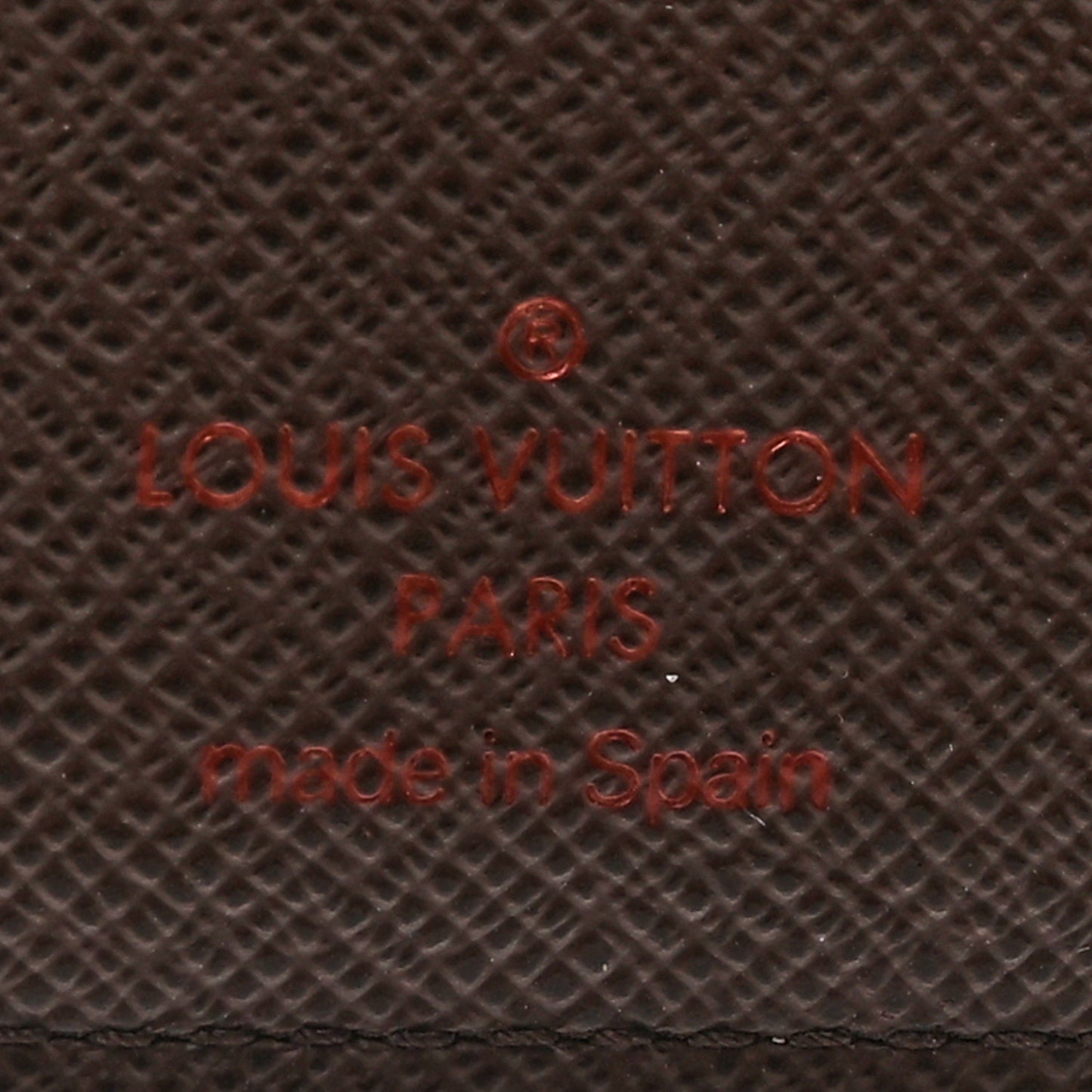 Damier Ebene Desk Agenda Cover