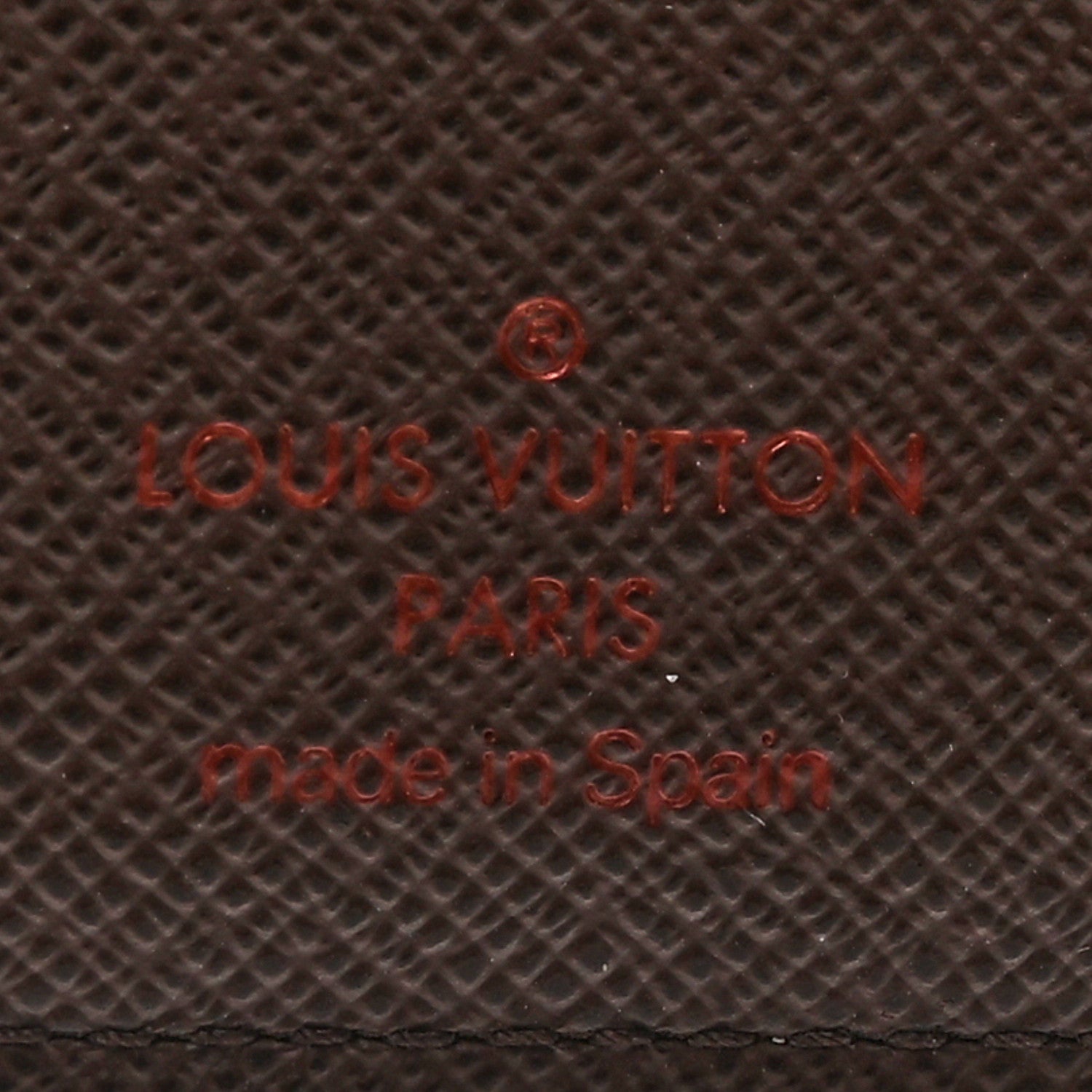 Louis Vuitton Damier Ebene Desk Agenda Cover 6 of 10