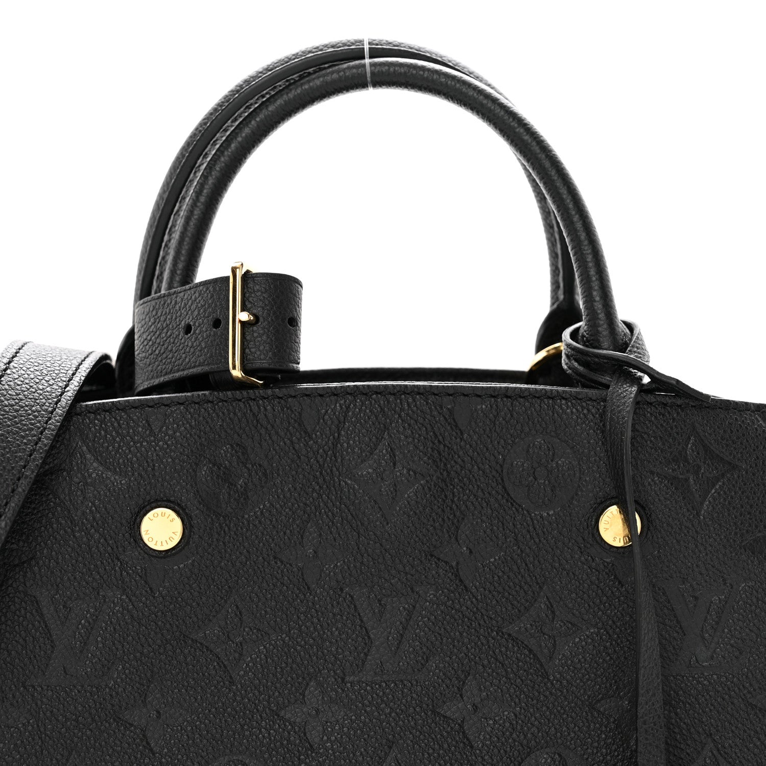 Louis Vuitton LOUIS VUITTON Empreinte Montaigne BB Black 5 of 9