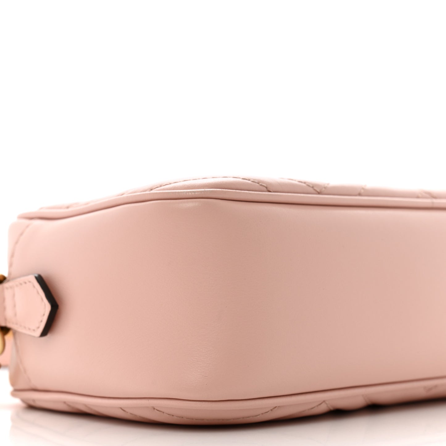 Calfskin Matelasse Small GG Marmont Chain Shoulder Bag Perfect Pink