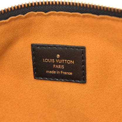 Louis Vuitton Lambskin Embossed Monogram Coussin MM Black 8 of 12